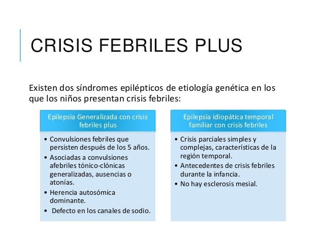 convulsiones febriles en pediatria